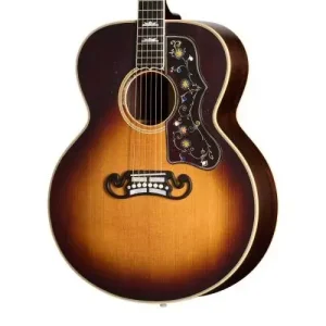 Vente Directe CUSTOM PRE-WAR SJ-200 ROSEWOOD LIGHT AGED FADED VINTAGE SUNBURST