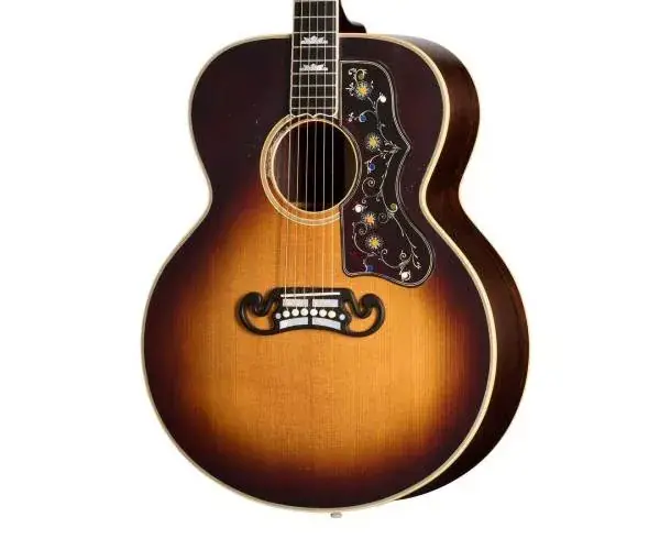 Vente Directe CUSTOM PRE-WAR SJ-200 ROSEWOOD LIGHT AGED FADED VINTAGE SUNBURST