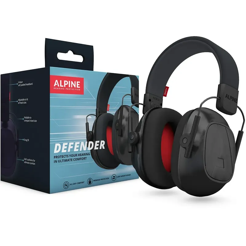 Réduction ALPINE Casque Defender - Noir