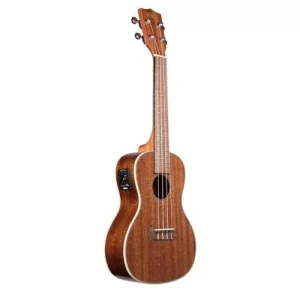 Usine Directe KA-CGE_W/UB-C GLOSS MAHOGANY CONCERT ELECTRO-ACOUSTIQUE LIVRE AVEC HOUSSE