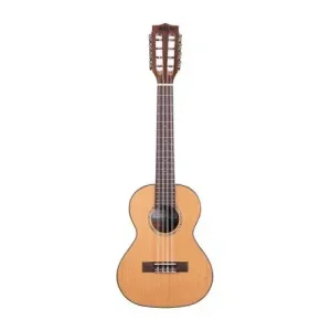Expédition Rapide KA-SCAC-T8_W/BAG SOLID CEDAR TOP ACACIA TENOR 8 CORDES LIVRE AVEC HOUSSE