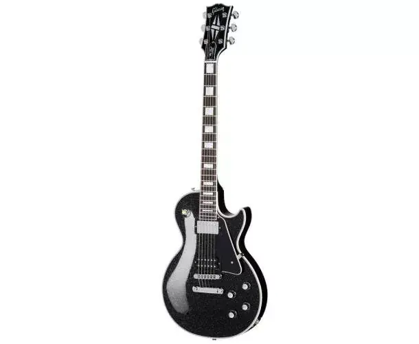 Seulement Aujourd'hui CUSTOM LES PAUL CUSTOM, ANDROMEDA BLACK, CHROME HARDWARE