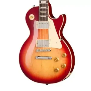 LES PAUL STANDARD 50S PLAIN TOP, DARK CHERRY SUNBURST, EXCLUSIVE Dernier Modèle