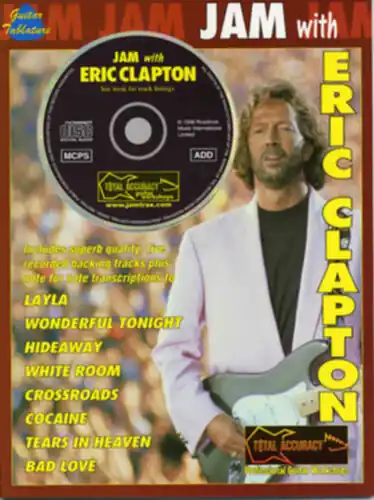 Wise Publications Jam With Eric Clapton Authentique