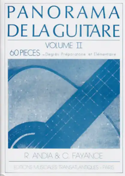 Acheter En Ligne Editions Transatlantiques PANORAMA DE LA GUITARE VOLUME II