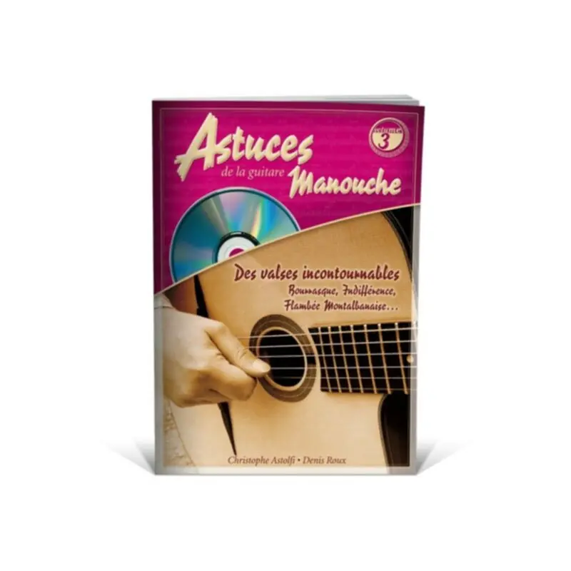 Réduction Coup de pouce Astuces de la guitare manouche vol.3