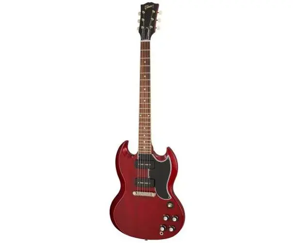 1963 SG SPECIAL REISSUE LIGHTNING BAR VOS CHERRY RED Acheter Direct