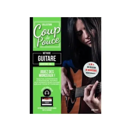 Coup de pouce METHODEGUITARE DEBUTANT VOL 2 COUP DE POUCE Prix Bas
