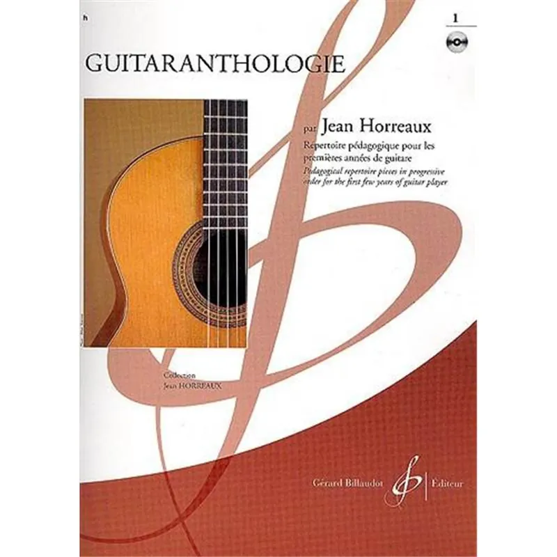 Billaudot Guitaranthologie volume 1 Usine Directe