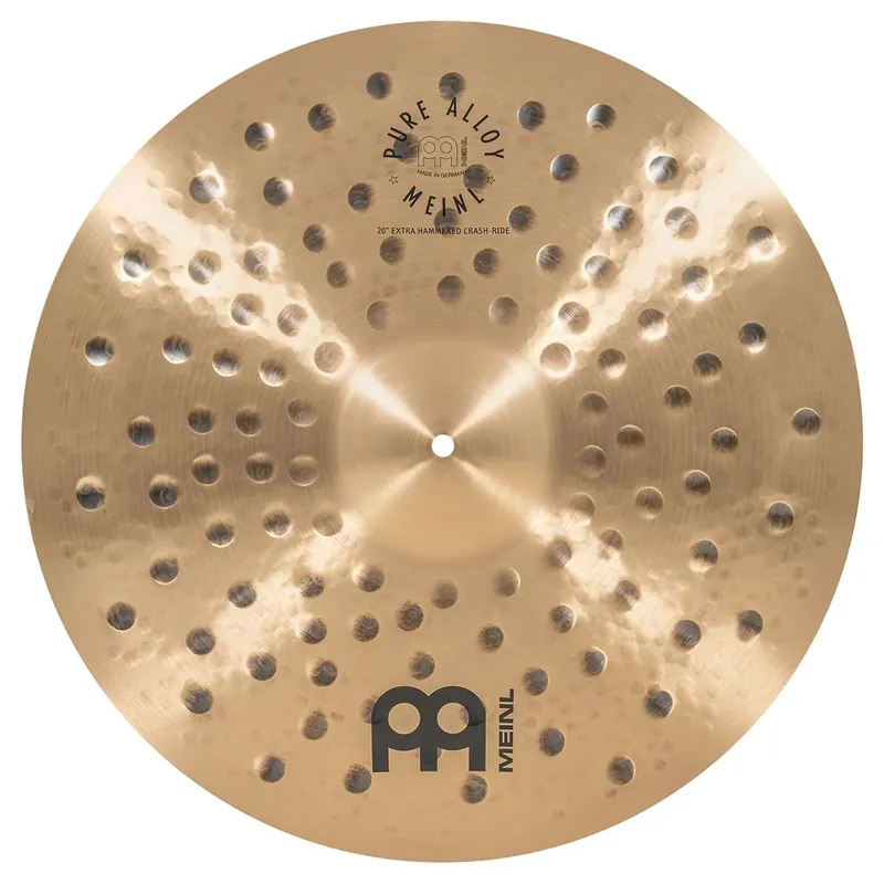 MEINL Pure Alloy 20" Extra Hammered Crash/Ride Ride Bon Marché