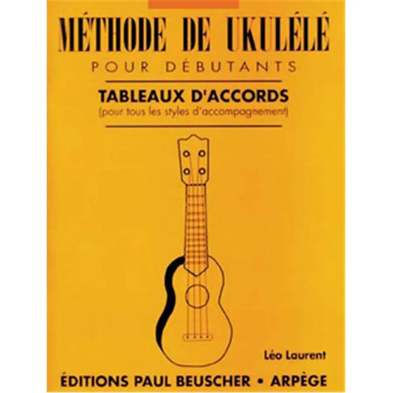 Beuscher TABLEAUX D‘ACCORDS UKULELE Meilleur Choix