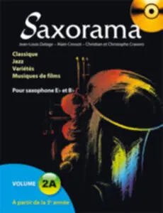 Livraison Express Hit Diffusion Saxorama Volume 2A