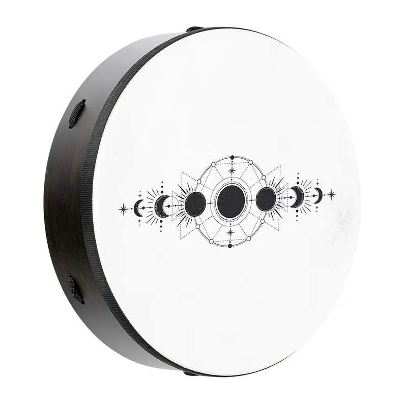 Quantité Limitée MEINL SONIC ENERGY Ritual Drum 14" - Moon Phases