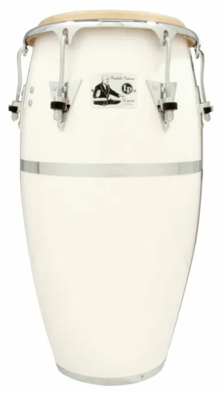 Latin Percussion LP252X-1CC CONGAS CANDIDO CAMERO TUMBA 12.5‘‘ BLANC Réduction