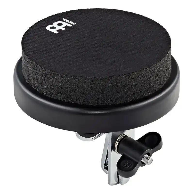 MEINL MBDMP4BK Practice Pad 04" W/Clamp Black Affaire À Saisir