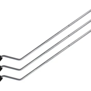 Haute Qualité SPAREDRUM Pied Tom Basse 9.5mm x 540mm (x3)