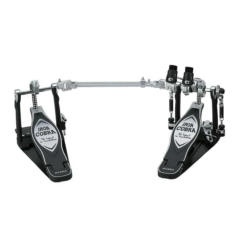 Marque TAMA HP900PWNMR Pedale Grosse Caisse Double Iron Cobra 900 W/Mirror Rod
