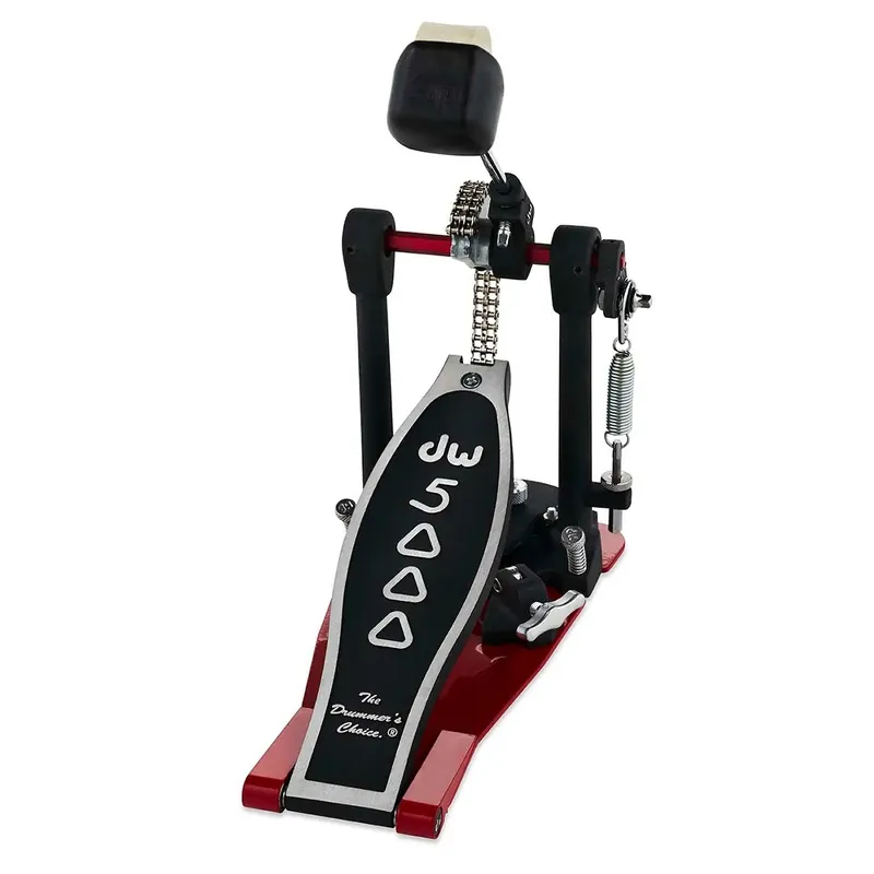 Satisfait Ou Remboursé DW CP5000ADH Pedale Grosse Caisse Simple 5000 Accelerator Heelless W/Housse