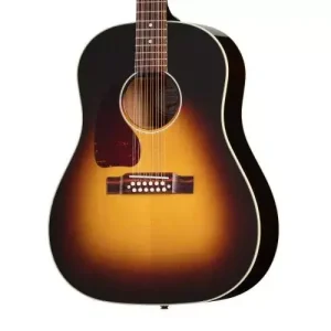J-45 STANDARD 12-STRING LEFT-HANDED VINTAGE SUNBURST Pas Cher