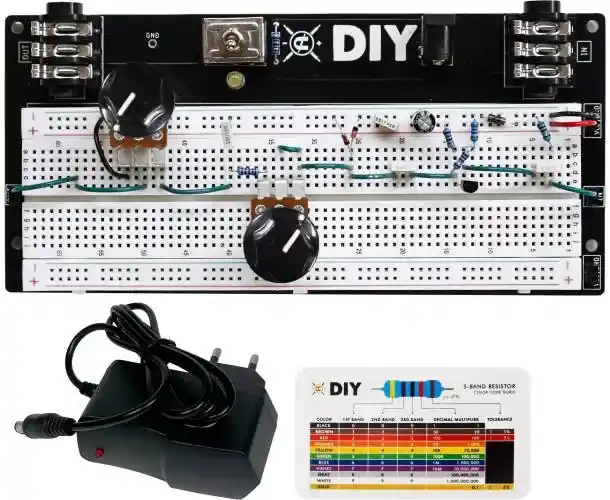 CIR-KIT BREADBOARD BUNDLE SINGLE TRANSISTOR OVERDRIVE Quantité Limitée