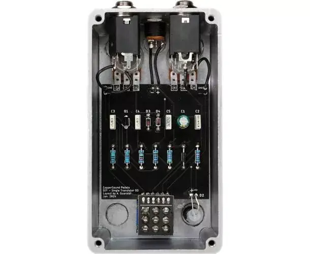 CIR-KIT PEDAL BUNDLE SINGLE TRANSITOR OVERDRIVE Populaire