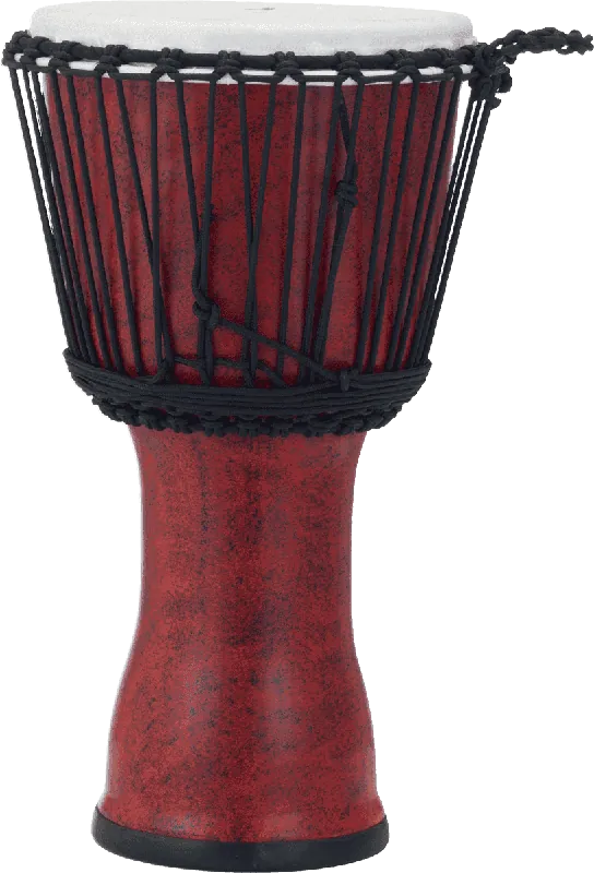 Pearl Drums PBJVR10-699 Djembé Rope Tuned - 10" Molten Scarlet Vente Flash