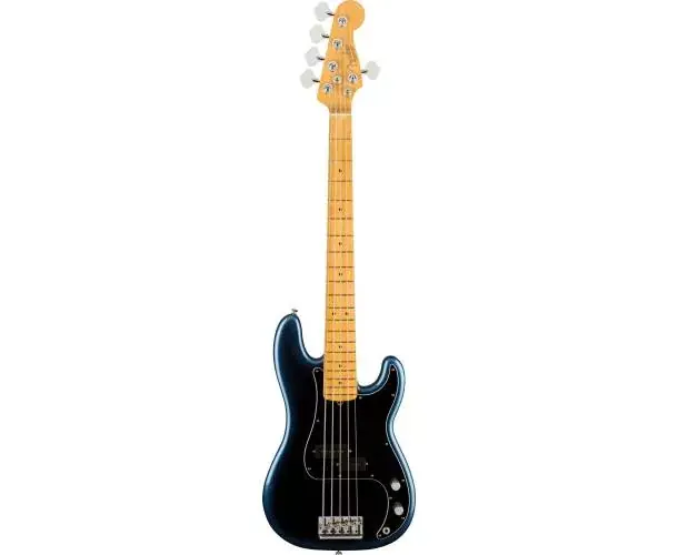 Pas Cher AMERICAN PROFESSIONAL II PRECISION BASS V MAPLE FINGERBOARD DARK NIGHT