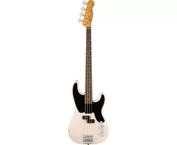 MIKE DIRNT ROAD WORN PRECISION BASS ROSEWOOD FINGERBOARD WHITE BLONDE Authentique