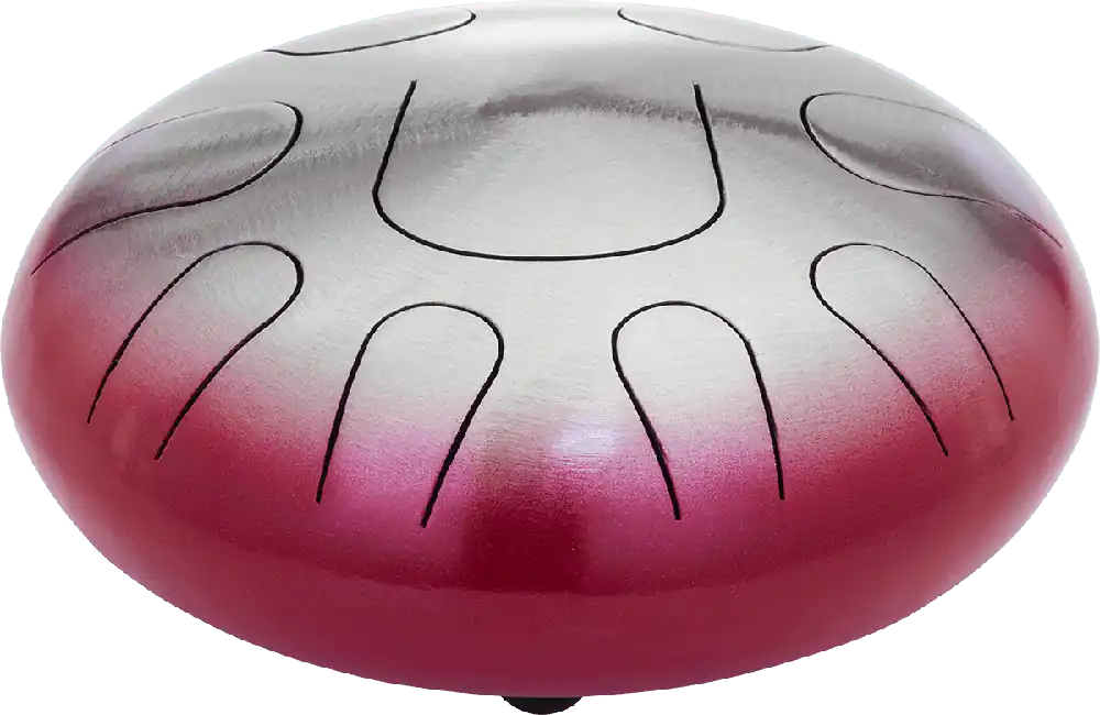 Quantité Limitée Pearl Drums PMTD9CPTF-691 Tongue drum 9 notes C Major Natural Crimson Fade