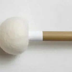 Meilleur Choix VIBRAWELL ET3 Mailloche Timbale Bamboo Rouge Soft Feutre 30mm