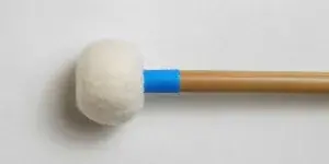 Expédition Rapide VIBRAWELL C4 Mailloche Timbale Bamboo Cyl Bleue Hard 40mm