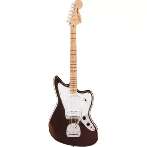 AFFINITY SERIES JAGUAR MAPLE FINGERBOARD WHITE PICKGUARD MYSTIC METALLIC BROWN Vente Directe