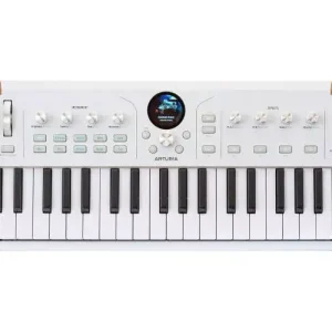 Promotion CLAVIER ASTROLAB 37 TOUCHES SLIM KEY BLANC