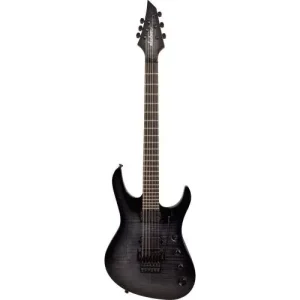 PRO PLUS SIGNATURE CHRIS BRODERICK SOLOIST 6 EBONY FINGERBOARD TRANSPARENT BLACK Quantité Limitée