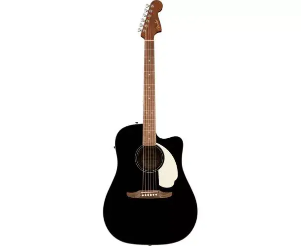Seulement Aujourd'hui CALIFORNIA STANDARD REDONDO CE SPRUCE TOP IVORY PICKGUARD BLACK
