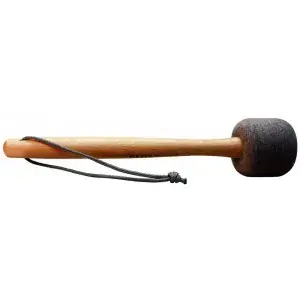 GEWA GEW822080 Mailloche Grosse Caisse Marching BoisFeutre 70mmMedium Haute Qualité