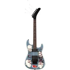 Solde PRESENTS TOM MORELLO "ARM THE HOMELESS" ROSEWOOD FINGERBOARD BLUE ICE METALLIC
