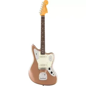 AMERICAN PROFESSIONAL CLASSIC JAGUAR ROSEWOOD FINGERBOARD FADED FIREMIST GOLD Commander Vite