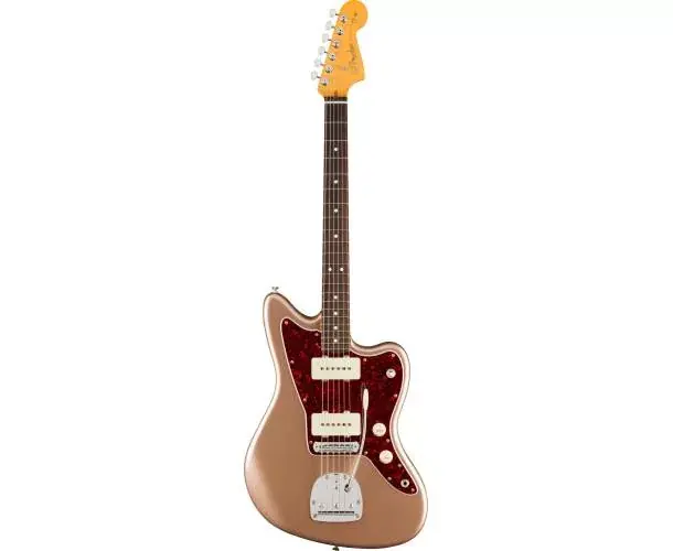 AMERICAN PROFESSIONAL CLASSIC JAZZMASTER ROSEWOOD FINGERBOARD FADED FIREMIST GOLD Seulement Aujourd'hui