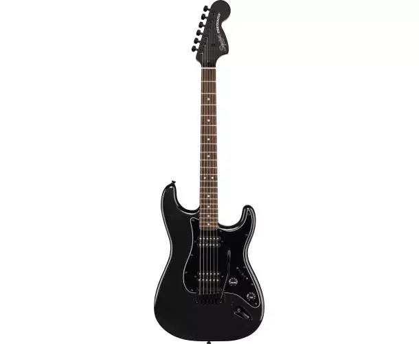 Meilleur Prix FSR AFFINITY STRATOCASTER HH LAUREL FINGERBOARD BLACK PICKGUARD BLACK HARDWARE MATCHING HEADSTOCK METALLIC BLACK