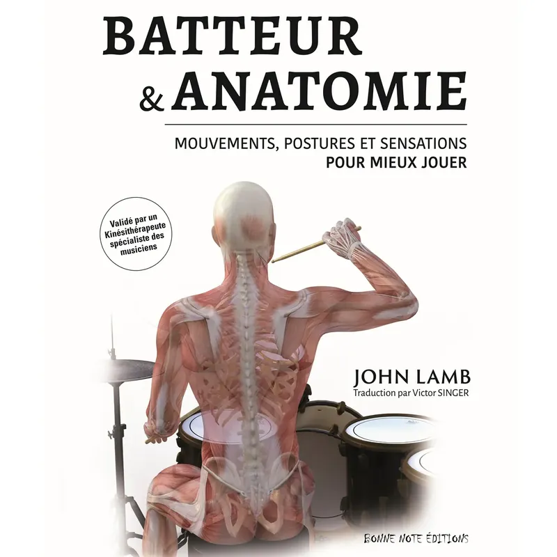 Livre Batteur & Anatomie - John Lamb Meilleur Choix