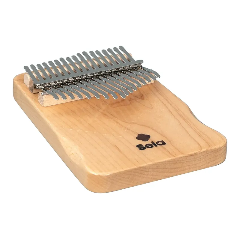SELA Kalimba 17 Lames Solid Maple Populaire