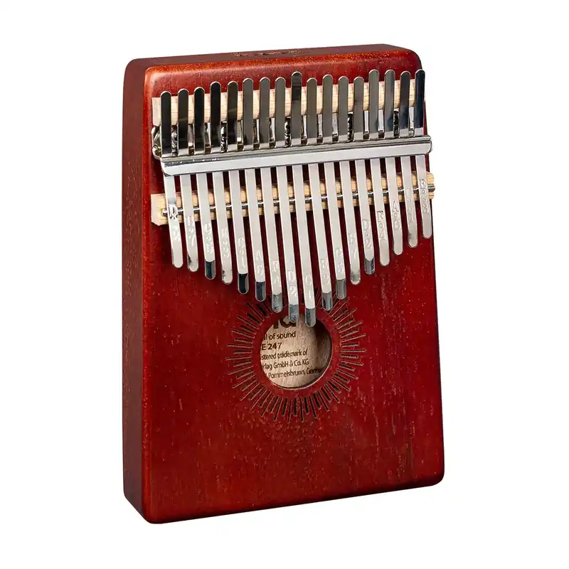Marque SELA Kalimba 17 Lames Hollow Mahogany - Red