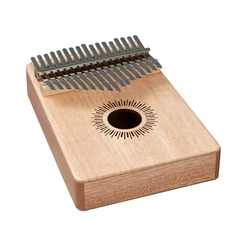 SELA Kalimba 17 Lames Hollow Mahogany - Natural Expédié Aujourd'hui