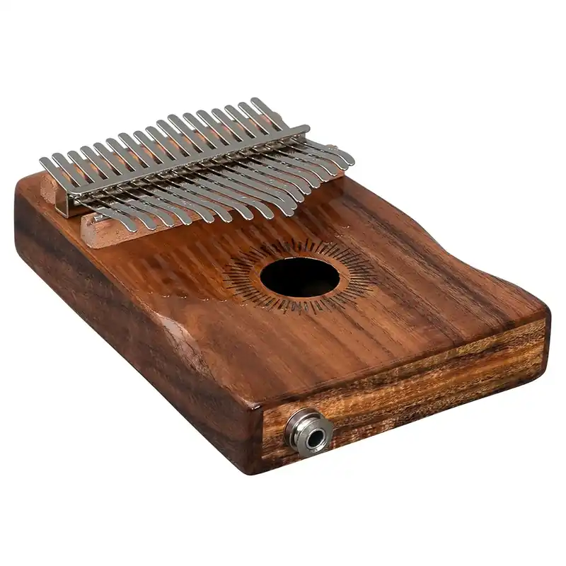 SELA Kalimba 17 Lames Hollow Koa + Pickup Réduction
