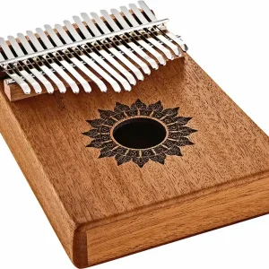 Marque MEINL SONIC ENERGY Kalimba 17 Lames Mahogany - Soundhole - Do Majeur