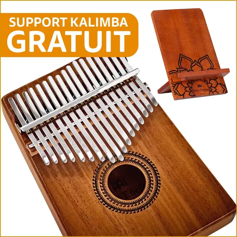 MEINL SONIC ENERGY Kalimba 17 Lames Acacia - Soundhole - Do Majeur Vente Flash