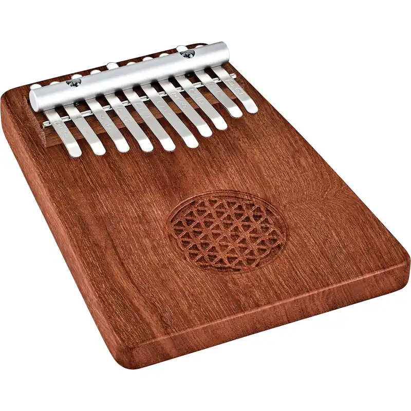 MEINL SONIC ENERGY Kalimba 10 Lames Redwood - Do Maj - Flower Of Life Acheter Direct