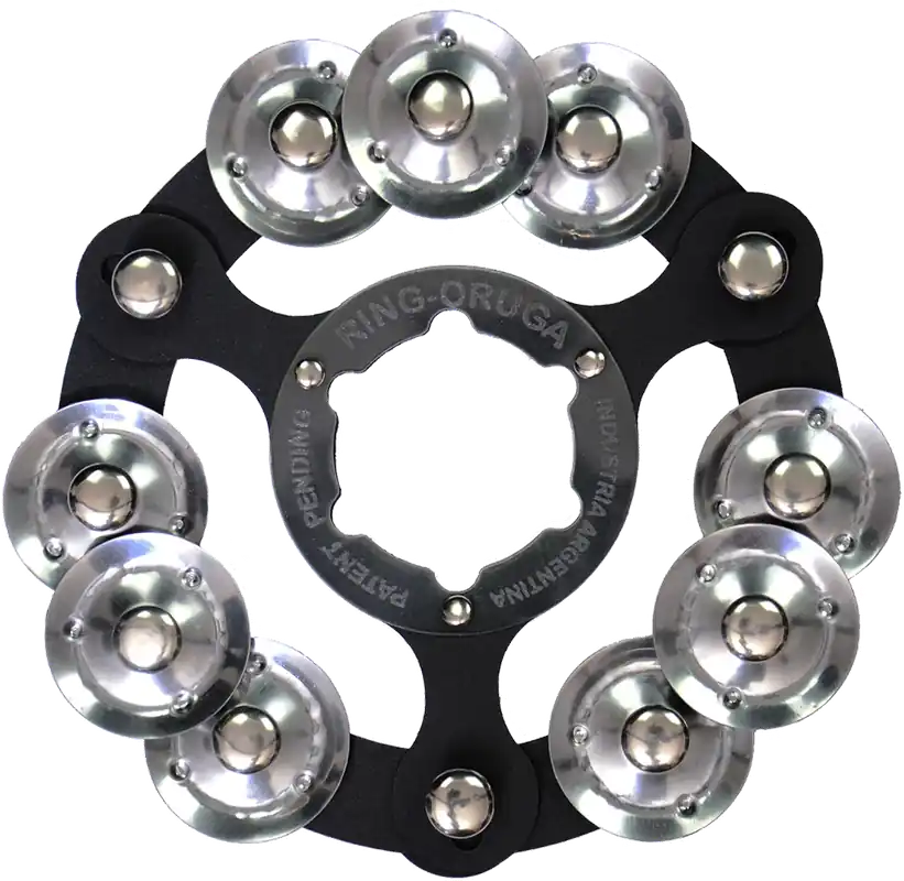 Dernière Chance Jingle Oruga Sur HH - Ring-O - 9 Cymbalettes Acier