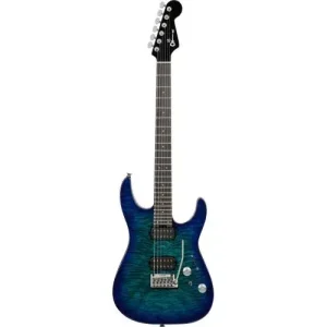 PRO-MOD PLUS DK24 HH 2PT EB QM EBONY FINGERBOARD - CHLORINE BURST Achetez Aujourd'hui